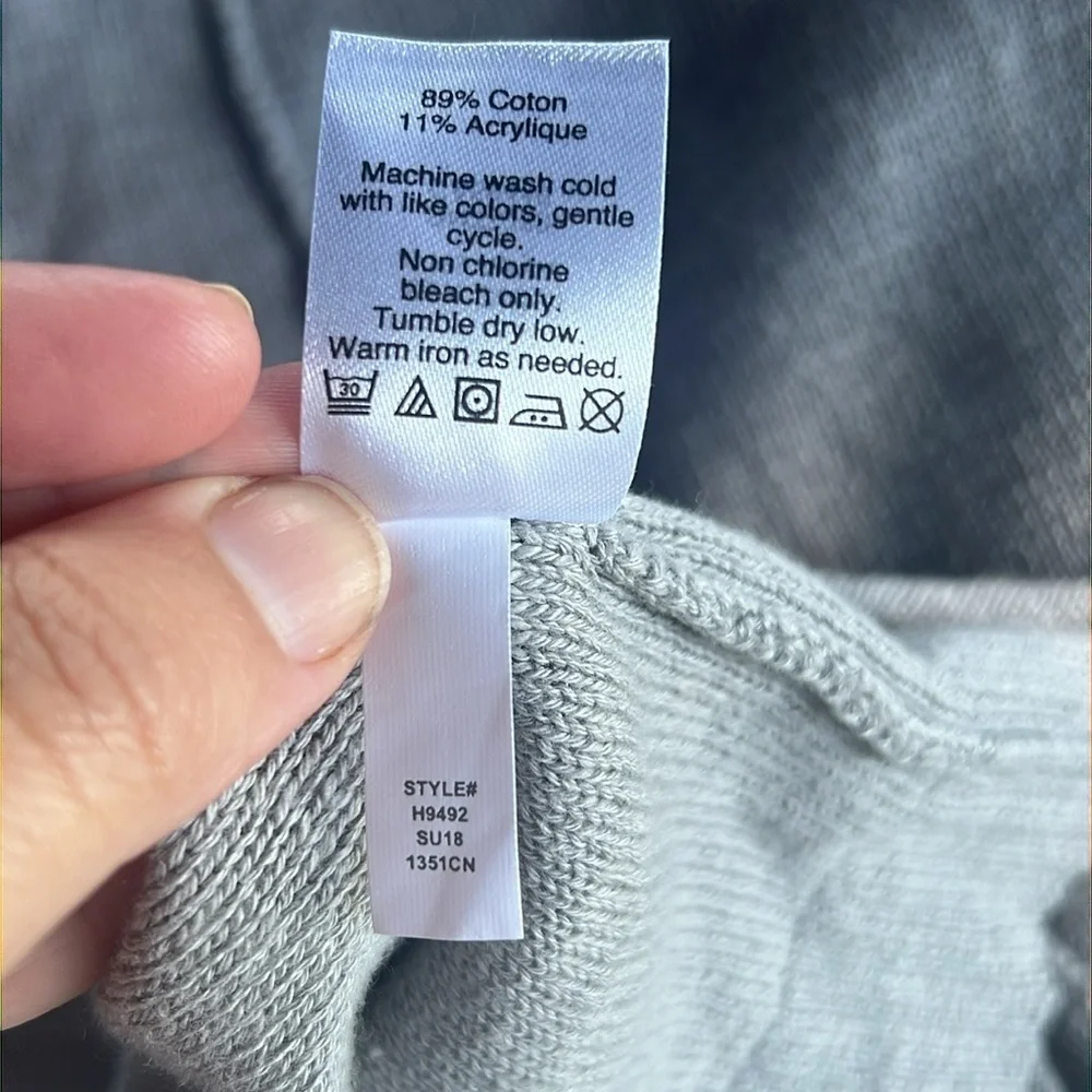 J. Crew Factory Tiered Ruffle Sleeve Cardigan
